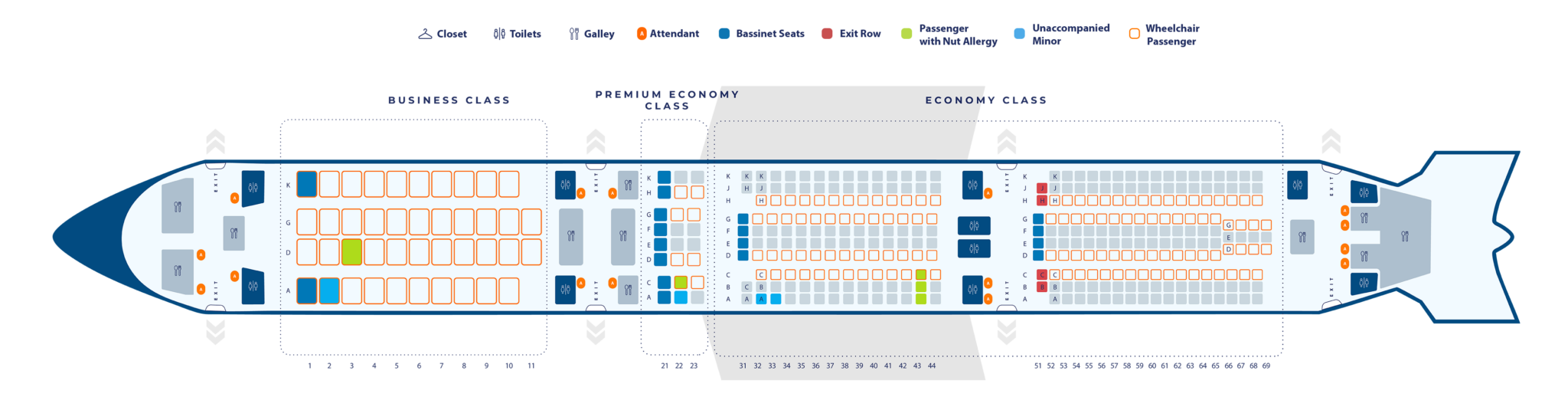 Is PAL's Airbus A350-1000 Economy Comfortable? A Look at the 10-Abreast ...
